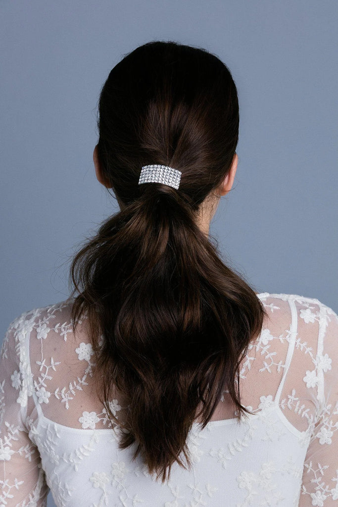 Promenade Ponytail Holder - Clear - Soho