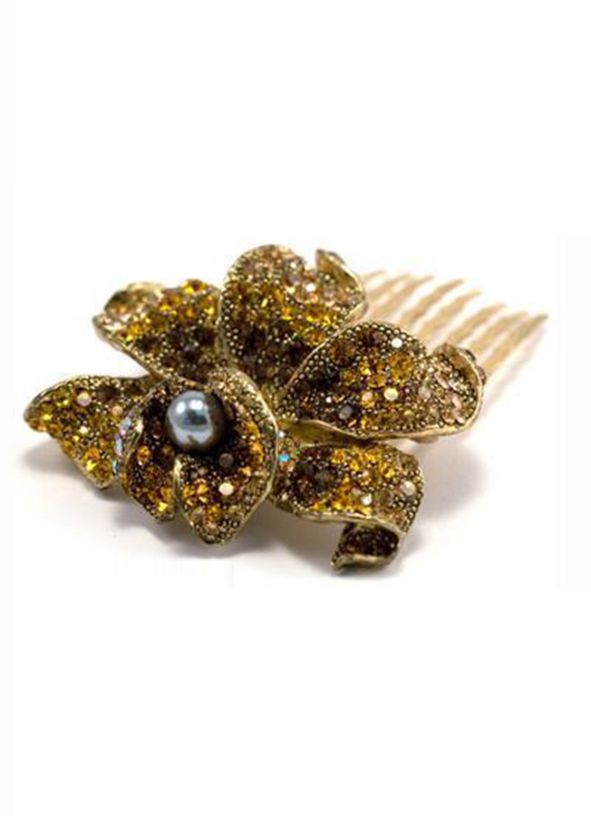 Floyster Hair Comb - Amber - Soho