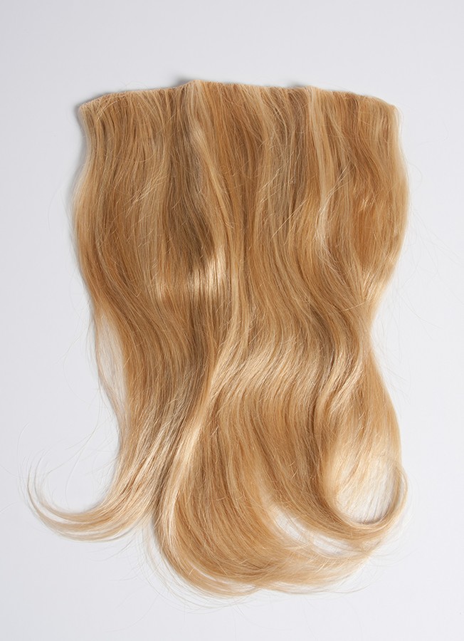Clip in top wigs human hair