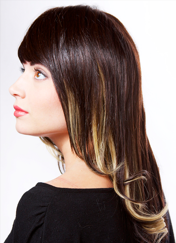 MEGA STREAKERS 14'' 1 piece Clip-in Human Hair Extensions - First Lady Wigs