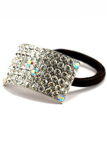 Promenade Ponytail Holder - Clear - Soho