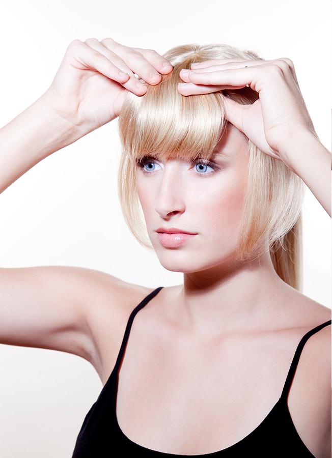 HUMAN HAIR CLIP-ON BANGS – First Lady Products